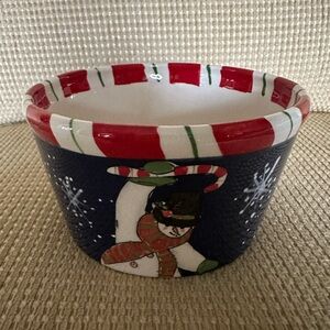 Christmas serving bowl